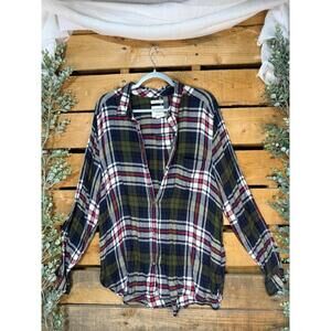 American Eagle plaid flannel